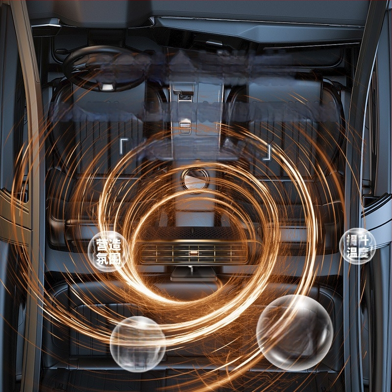 Încălzitor auto 12V/24V, 120W, Model 102, ABS, pentru încălzire, dezghețare și degivrare