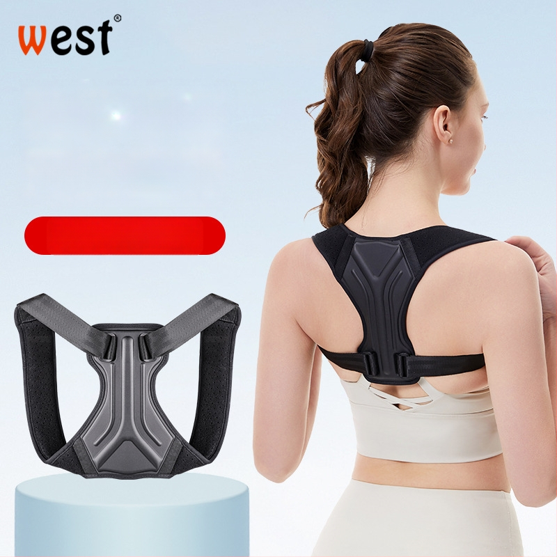 Unisex pás na korekciu drže tela, neviditeľný korektor, priedušný polyester, korekcia chrbtice, kód produktu 5533