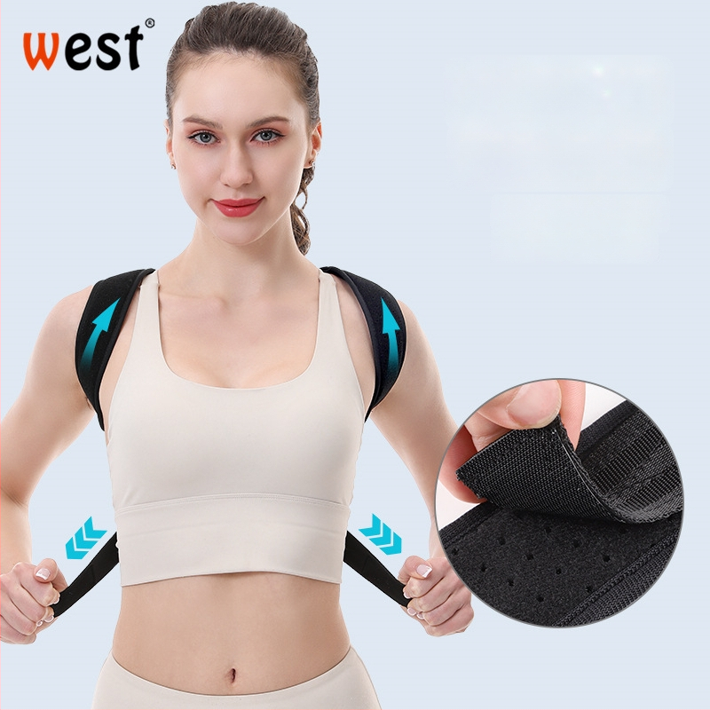 Unisex pás na korekciu drže tela, neviditeľný korektor, priedušný polyester, korekcia chrbtice, kód produktu 5533