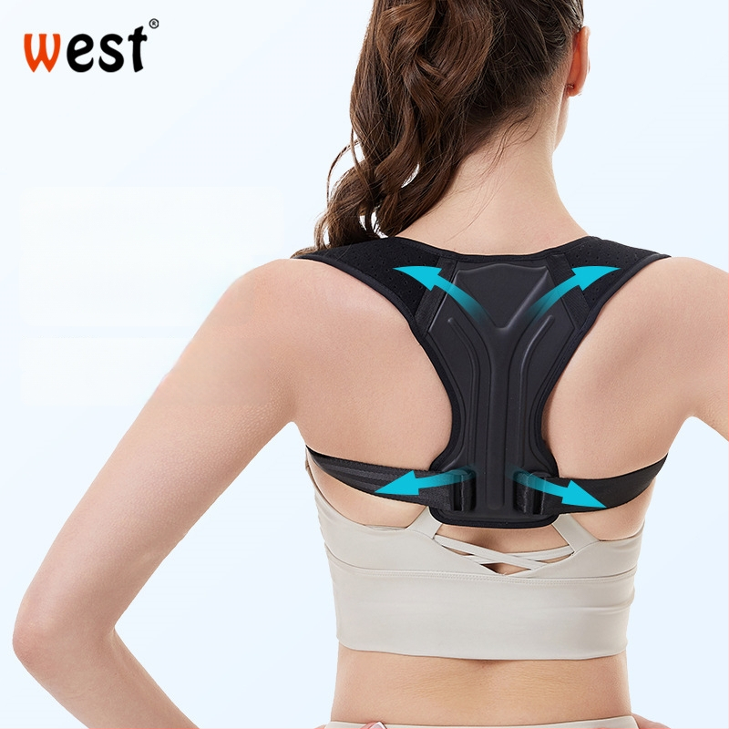 Unisex pás na korekciu drže tela, neviditeľný korektor, priedušný polyester, korekcia chrbtice, kód produktu 5533