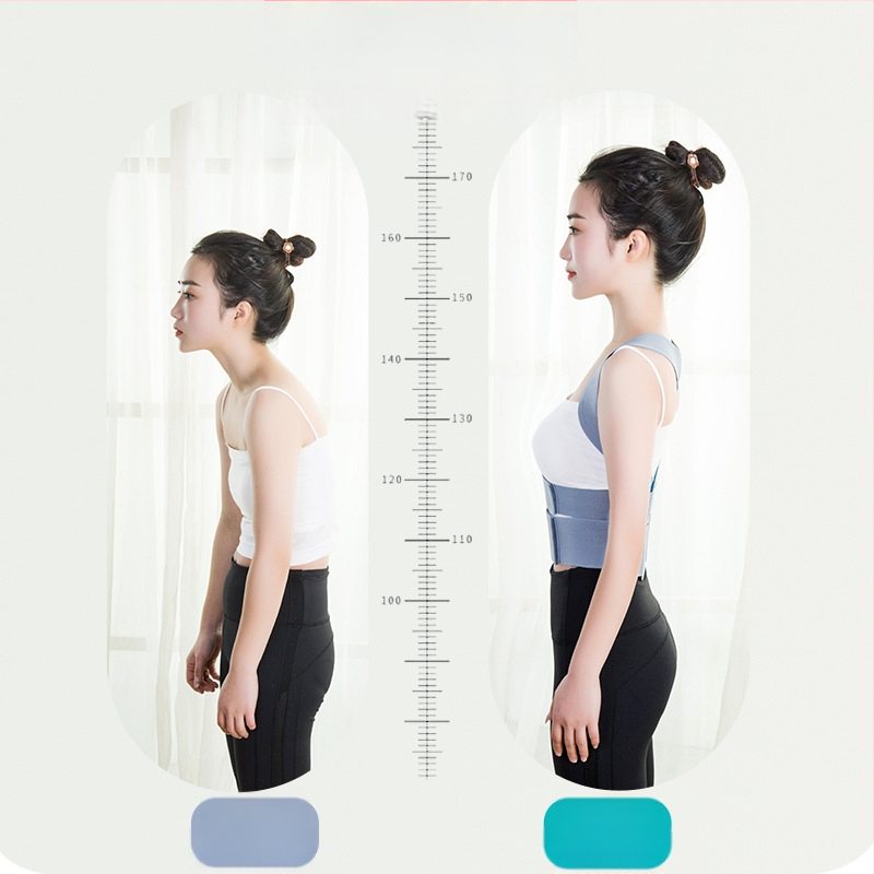 Xing Yu коректор за стойка за деца и възрастни, с keel опора, модел JZD-01, PU влакна/еластан, подходящи сезони: лято, пролет, есен