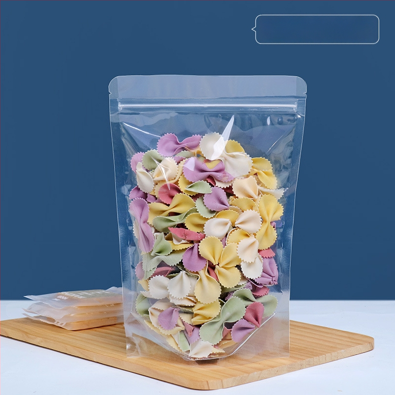 Stand-Up торба Centrino, PET-PE двойслойна опаковка, матово запечатване торба, дължина на запечатване 10–30 см, за подаръци и хранителна опаковка