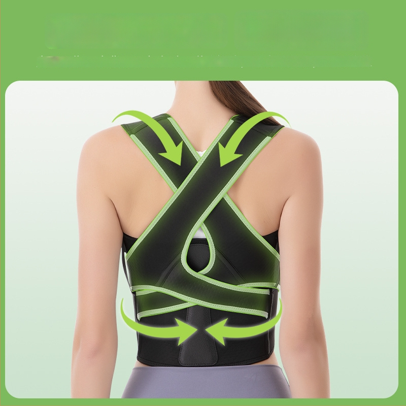 Διορθωτής στάσης πλάτης με άνοιγμα ώμων και στήριξη θώρακα, αόρατος και αναπνέων, μη υφαντό ύφασμα, δυνατότητα προσαρμογής