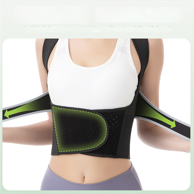 Διορθωτής στάσης πλάτης με άνοιγμα ώμων και στήριξη θώρακα, αόρατος και αναπνέων, μη υφαντό ύφασμα, δυνατότητα προσαρμογής