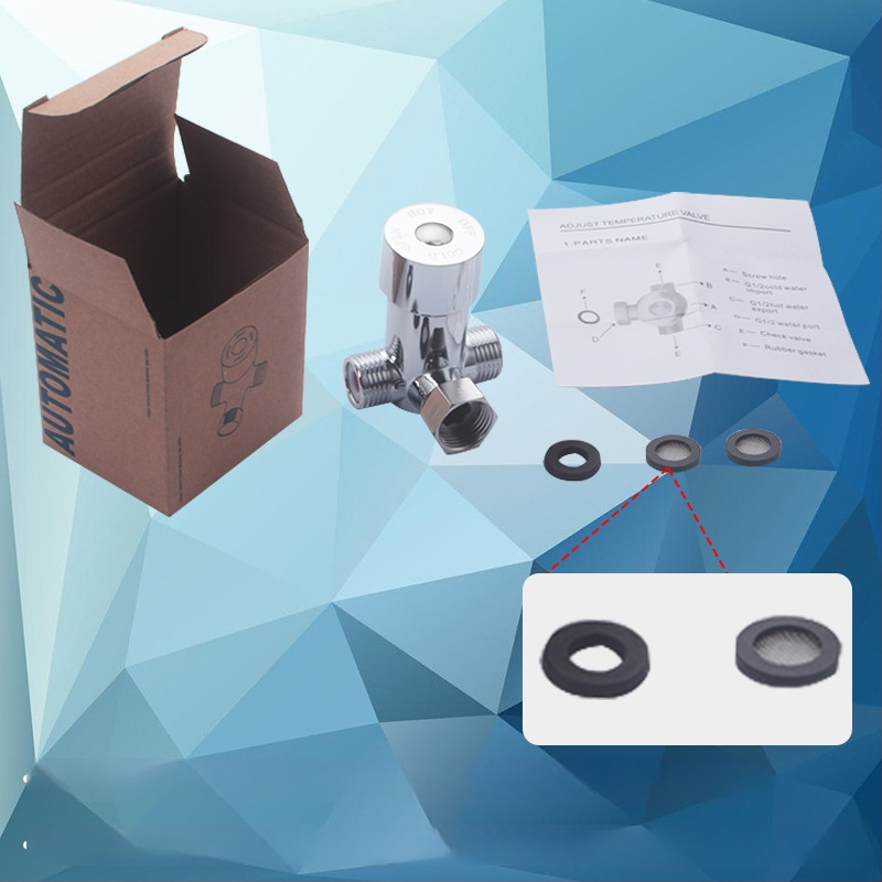 Βαλβίδα ρύθμισης ζεστού και κρύου νερού – Μίξερ με τετράδρομη ροή, μοντέλο 2018-9-18, Λειτουργική πίεση 0.1, Ζεστό νερό 80°C, Κρύο νερό 0°C