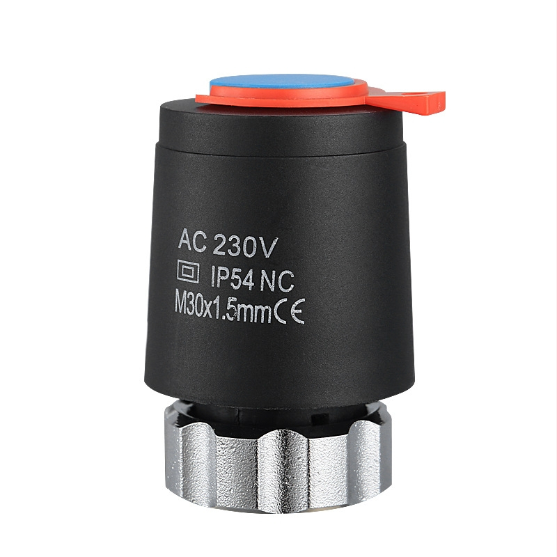 Inteligentni električni aktuator za distribuciju vode za sustav podnog grijanja, normalno zatvoren, jednostavna ugradnja, GANIHILL, nacionalni standard