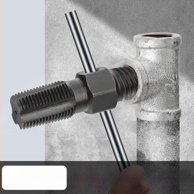 Csavarhúzó kivonó a csaptelekhez és csövekhez – szénacél vízvezeték-szerszám kopott vagy törött menetekhez
