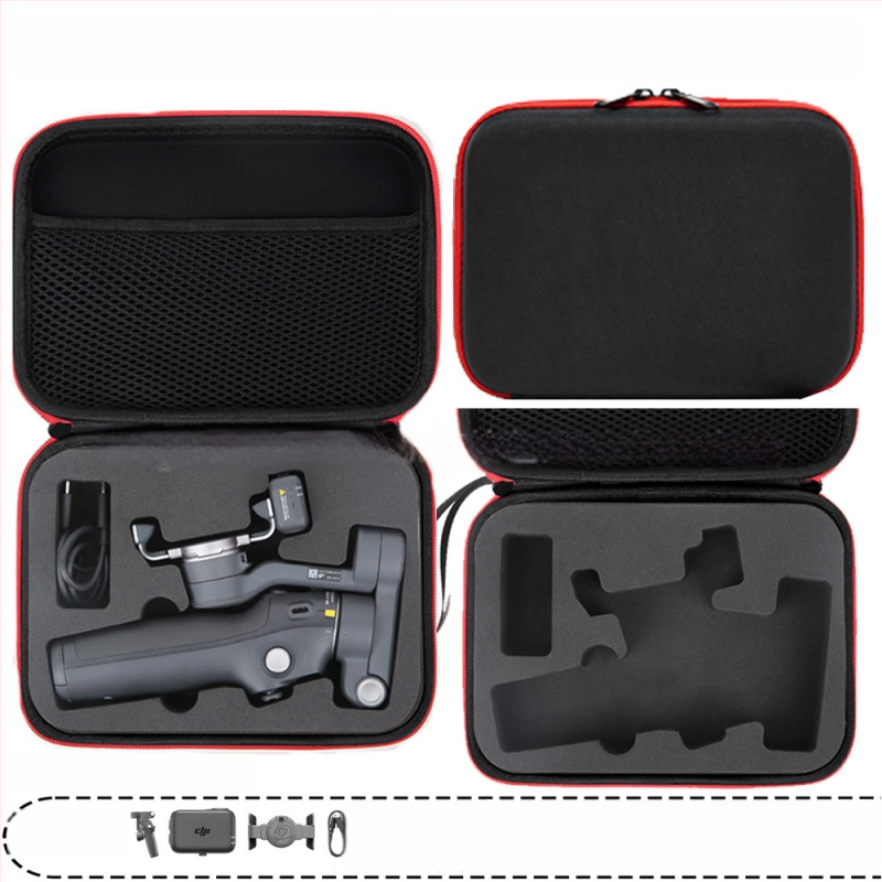 Твърд калъф за OM8 гимбал — PU материал, съвместим с OM8, Zero type марка, упълномощен частен бранд, фактура включена