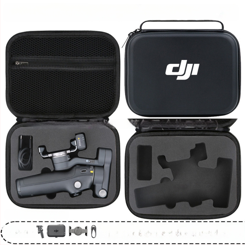 Твърд калъф за OM8 гимбал — PU материал, съвместим с OM8, Zero type марка, упълномощен частен бранд, фактура включена