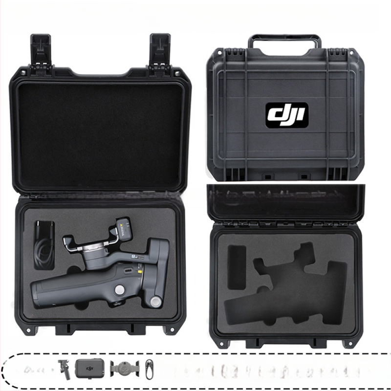 Твърд калъф за OM8 гимбал — PU материал, съвместим с OM8, Zero type марка, упълномощен частен бранд, фактура включена