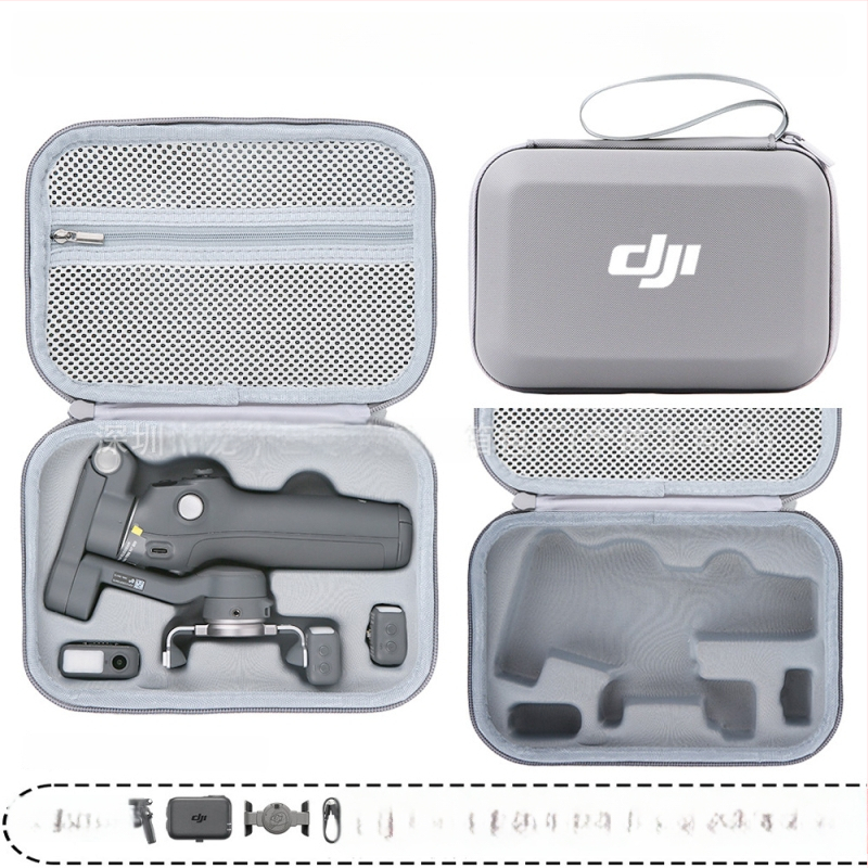 Твърд калъф за OM8 гимбал — PU материал, съвместим с OM8, Zero type марка, упълномощен частен бранд, фактура включена