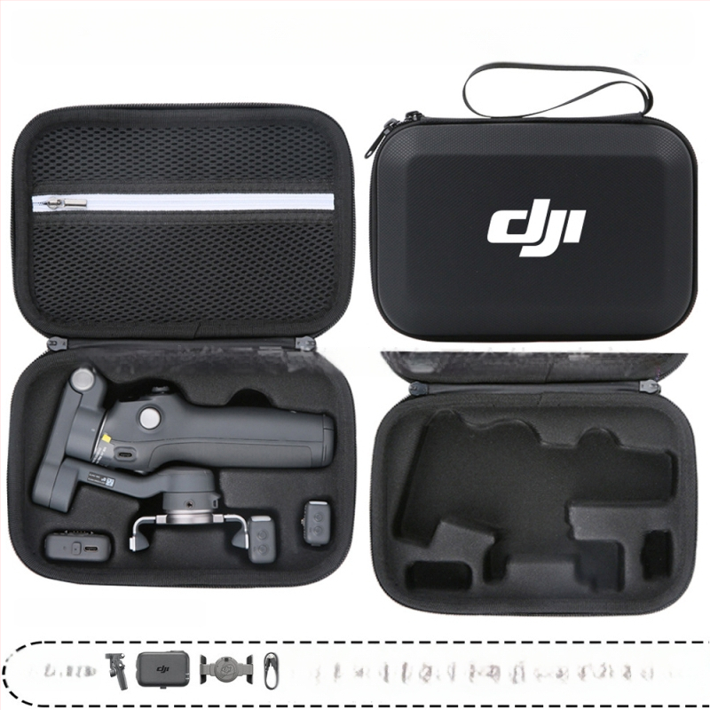 Твърд калъф за OM8 гимбал — PU материал, съвместим с OM8, Zero type марка, упълномощен частен бранд, фактура включена