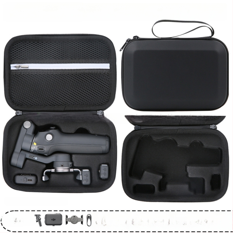 Твърд калъф за OM8 гимбал — PU материал, съвместим с OM8, Zero type марка, упълномощен частен бранд, фактура включена