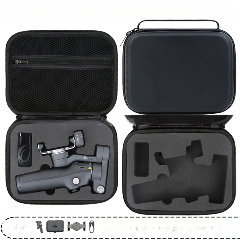 Твърд калъф за OM8 гимбал — PU материал, съвместим с OM8, Zero type марка, упълномощен частен бранд, фактура включена