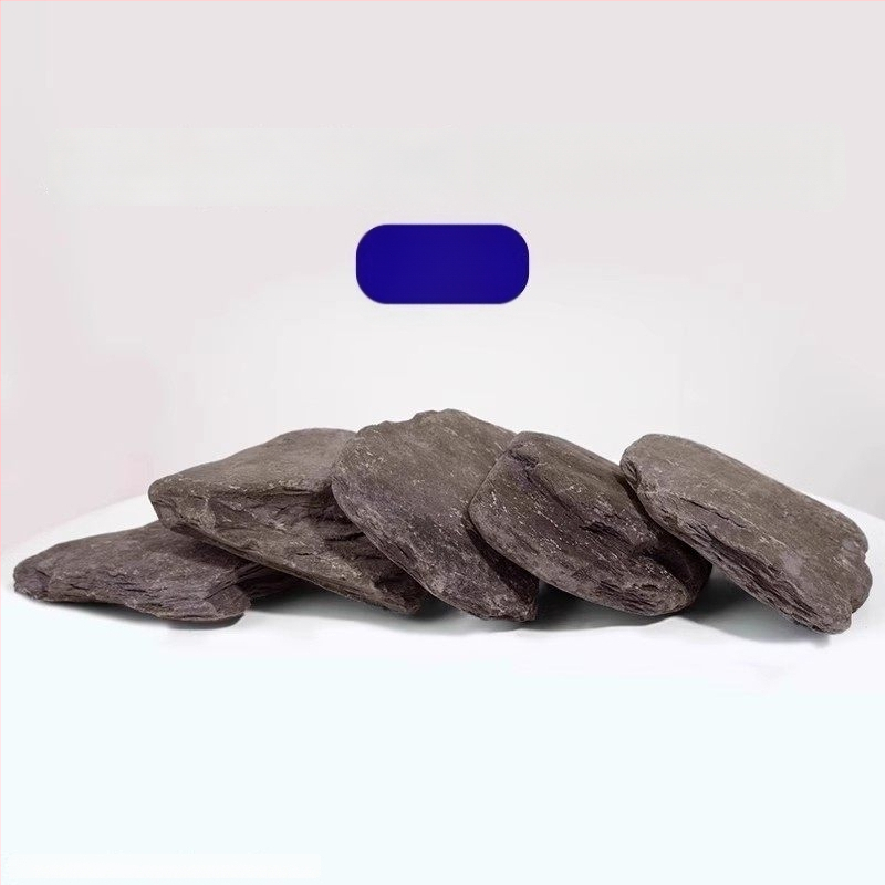 Sada kamenných prvkov pre akvárium na stolné použitie - živica, ekologický tok dekor, platforma pre korytnačku