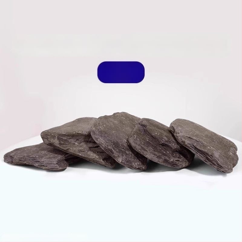 Sada kamenných prvkov pre akvárium na stolné použitie - živica, ekologický tok dekor, platforma pre korytnačku