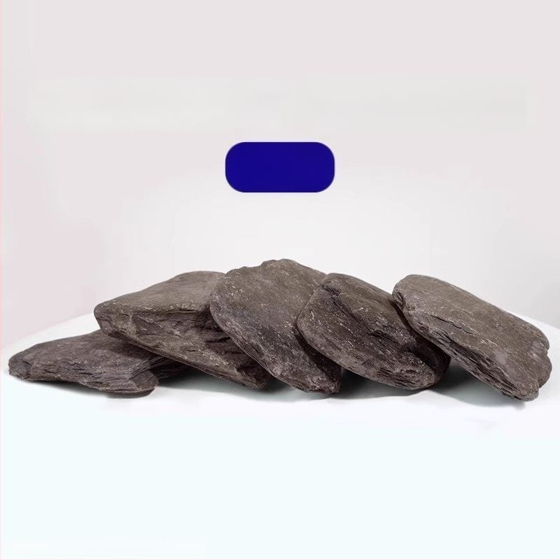 Sada kamenných prvkov pre akvárium na stolné použitie - živica, ekologický tok dekor, platforma pre korytnačku