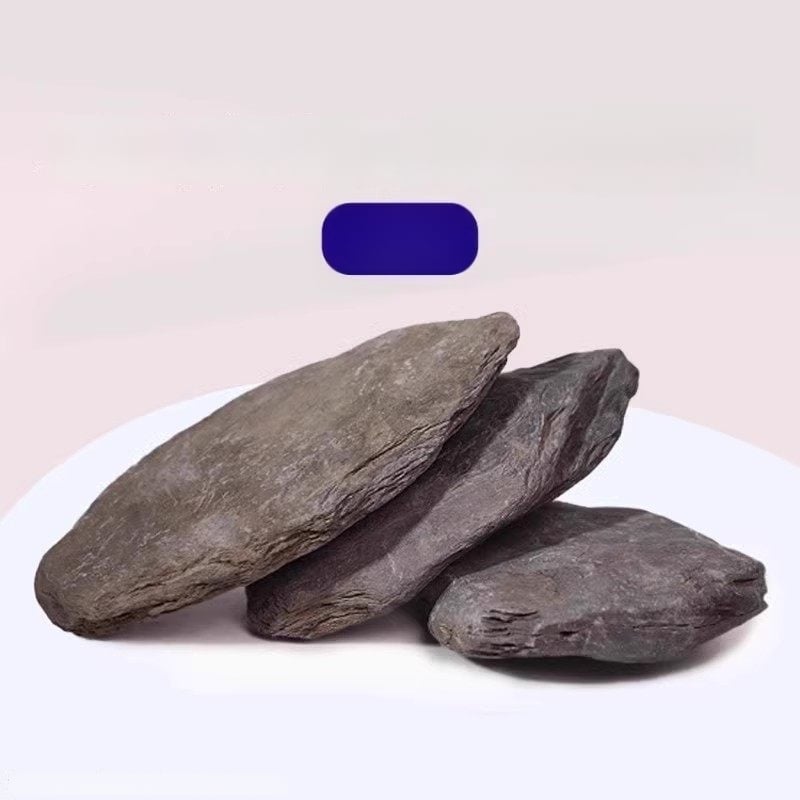 Sada kamenných prvkov pre akvárium na stolné použitie - živica, ekologický tok dekor, platforma pre korytnačku