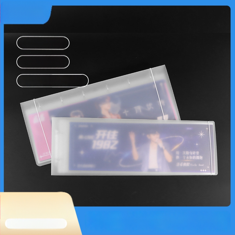 Χειροποίητο φωτογραφικό άλμπουμ για πανό, PP εξώφυλλο, δέσιμο loose-leaf, 10 σελίδες, εκτύπωση λογότυπου και προσαρμογή.