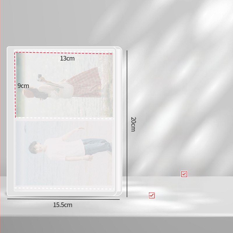 Άλμπουμ καρτών τετραπλής διάταξης – φωτοαλμπουμ με αφαιρούμενες σελίδες, εξώφυλλο PP, 20 εσωτερικές σελίδες, δυνατότητα παραμετροποίησης