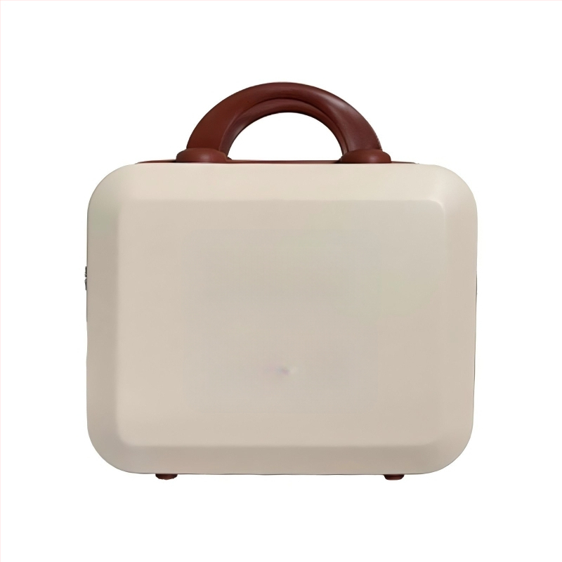 Sminktároló ABS anyagból, cipzárral, kerekek nélkül, 700 g, hagyományos kombinációs zár