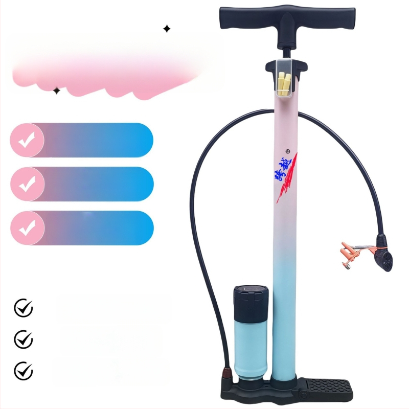 Kézi levegőpumpa elektromos autókhoz, kerékpárokhoz és triciklikhez