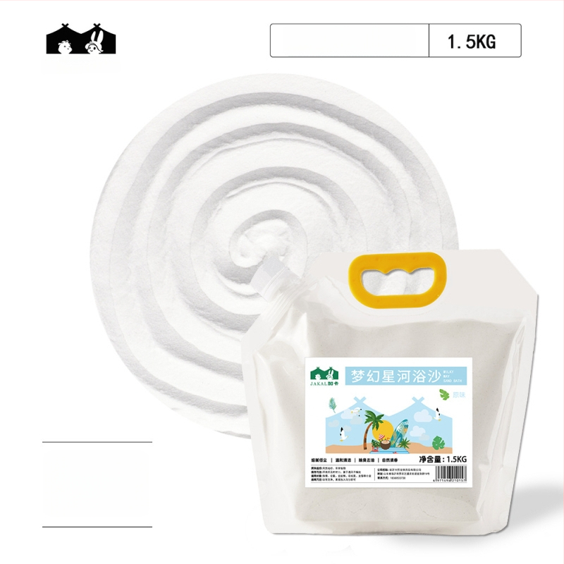 Hörcsög és csincsilla fürdőhomok – 2-in-1 fürdőhomok sterilizálással és dezodorálással