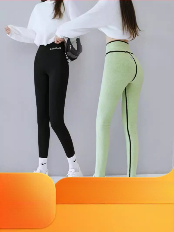 Γυναικείοι παντελόνες Sharkskin με επένδυση φλίς, εξτρά παχιές, ψηλή μέση, ζεστά, στενή γραμμή μολύβι, για ενήλικες γυναίκες, πολυεστέρας