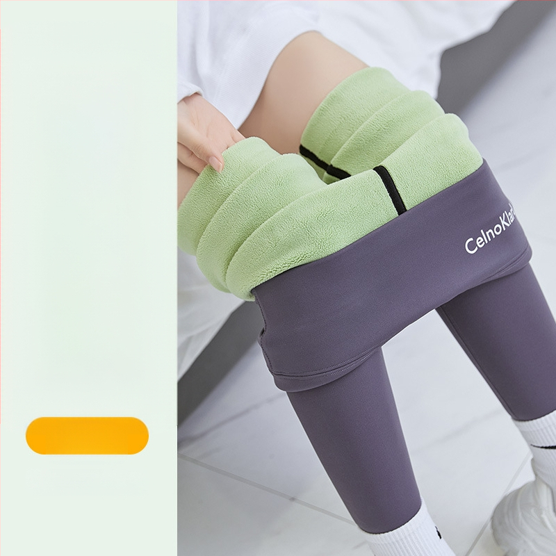 Γυναικείοι παντελόνες Sharkskin με επένδυση φλίς, εξτρά παχιές, ψηλή μέση, ζεστά, στενή γραμμή μολύβι, για ενήλικες γυναίκες, πολυεστέρας