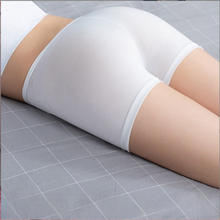 Ice Silk bezšivne ženske sigurnosne hlače – ljetne leggings 3/4 dužine, diskretna zaštita, plus veličina
