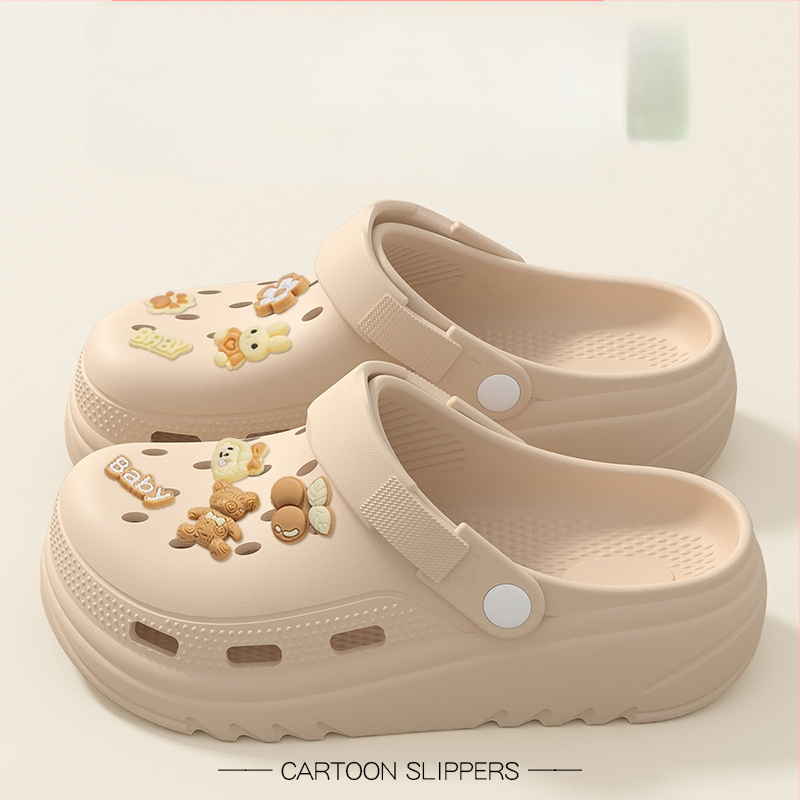 Trudnice: EVA cipele s rupicama, protuklizne, Crocs-stilu sandale s zatvorenim prstom, ljetni model 2025