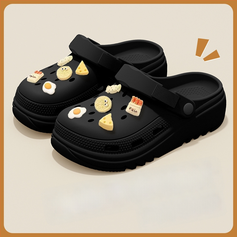 Trudnice: EVA cipele s rupicama, protuklizne, Crocs-stilu sandale s zatvorenim prstom, ljetni model 2025