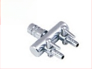 Rozsdamentes acél akváriumi oxigéncső osztó, szelep és levegőpumpa szabályozó