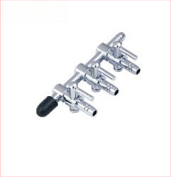 Rozsdamentes acél akváriumi oxigéncső osztó, szelep és levegőpumpa szabályozó