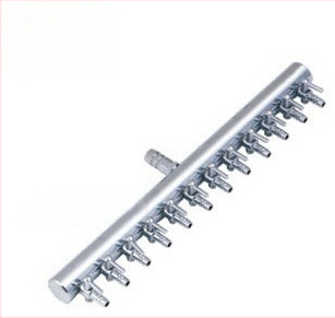 Rozsdamentes acél akváriumi oxigéncső osztó, szelep és levegőpumpa szabályozó