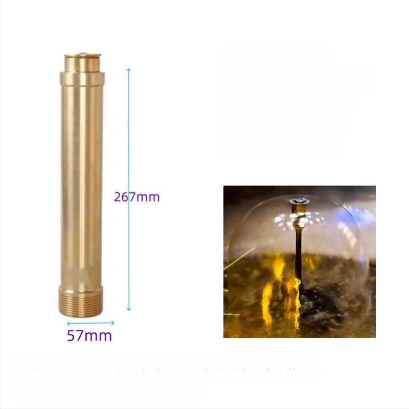 Ρυθμιζόμενος ραντιστήρας τύπου μανιταριού, επεκτειόμενος, από πλήρη χαλκό, για τοπίο υδάτινων στοιχείων σε λίμνες και αυλές