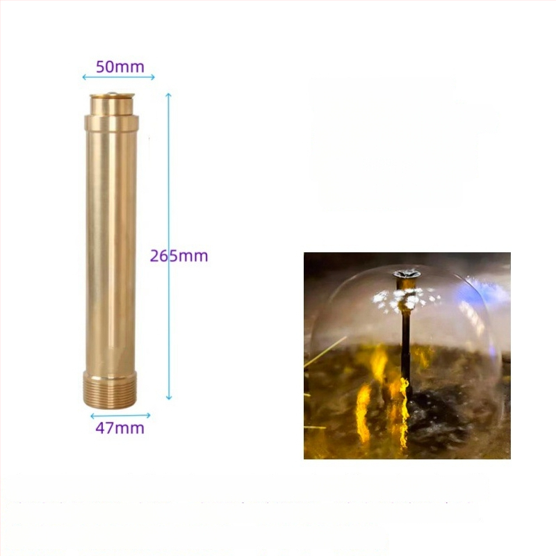 Ρυθμιζόμενος ραντιστήρας τύπου μανιταριού, επεκτειόμενος, από πλήρη χαλκό, για τοπίο υδάτινων στοιχείων σε λίμνες και αυλές