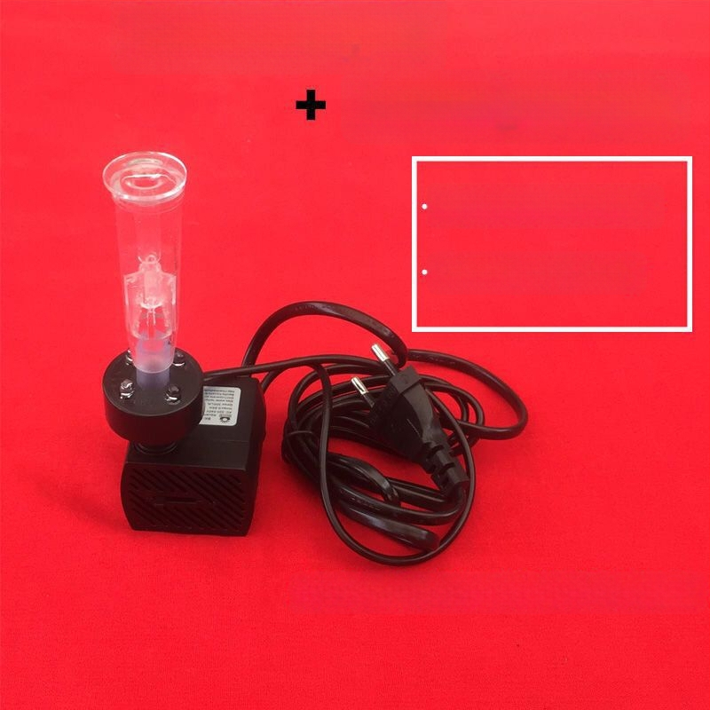 Φονταν με ροκ-κραν λιβάδα με ακροφύσιο μανιταριού για μικρό ενυδρείο με LED φως — Υλικό: Χρώμιο-Ζιρκόνιο-Χαλκός; Μάρκα: Άλλο