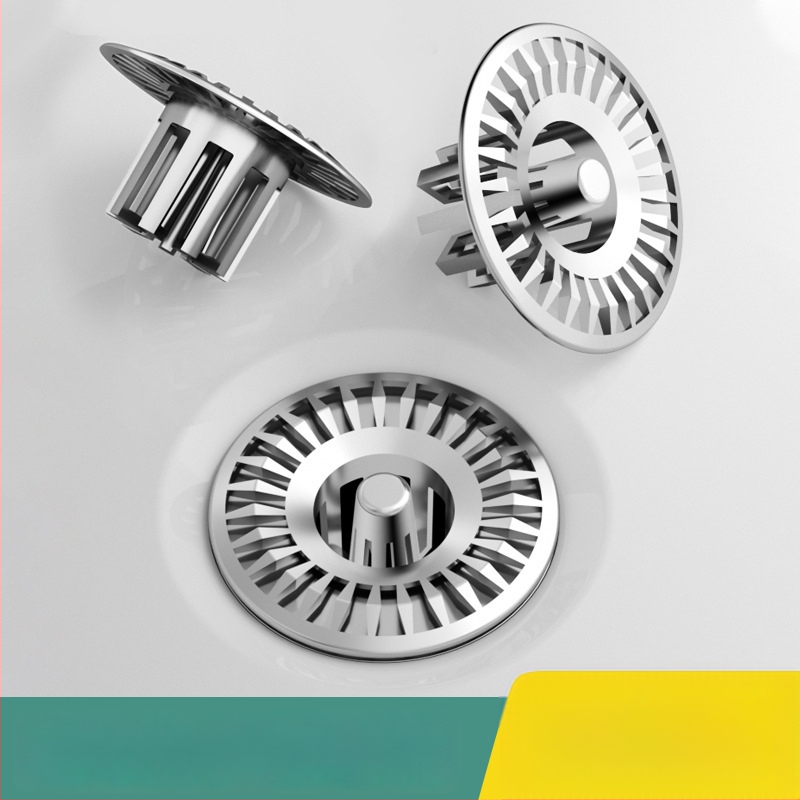 Φίλτρο αποχέτευσης – Πολυχρηστικό πλέγμα κατά του φράγματος για δάπεδο αποχέτευσης, νιπτήρα ρούχων και νιπτήρα; Υλικό ABS; Σύγχρονος μινιμαλιστικός σχεδιασμός