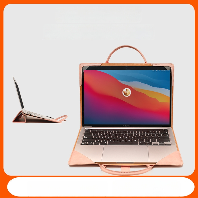 Torba za prijenosno računalo Apple/Huawei, zaštitni kućište za MacBook 13 inča sa stalkom, unutarnja kapsa za 14–15 inča