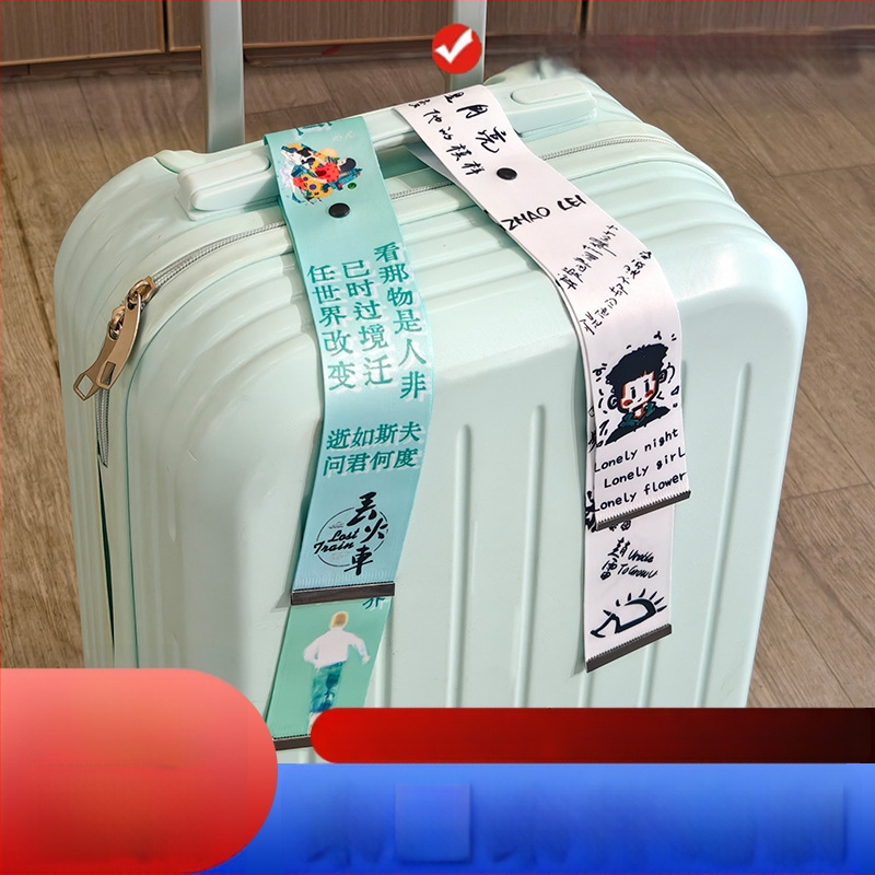Fundă pentru bagaje personalizate cu fotografii; poliester; brand Special Love Spinning; pentru bagaje; personalizare DIY