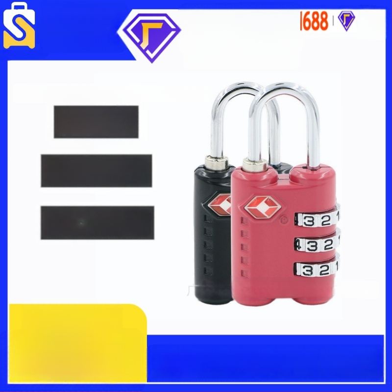 Dillon S801 lacăt pentru bagaje, din ABS plastic și aliaj de zinc, antifurt