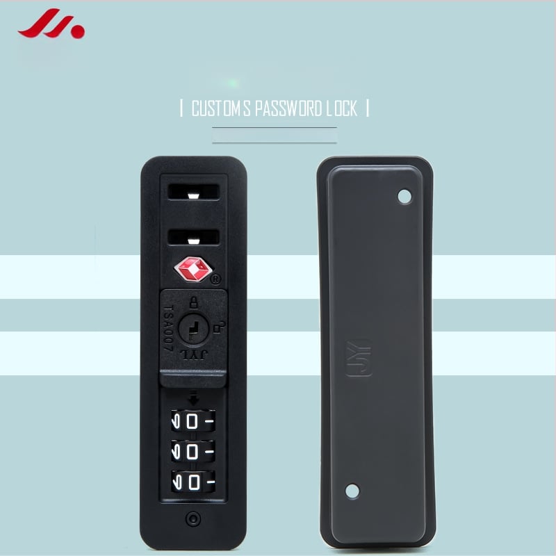 Κλειδαριά αποσκευών με ενσωματωμένο κλείδωμα φερμουάρ και συνδυαστικό κλείδωμα – πλαστικό αξεσουάρ αποσκευών