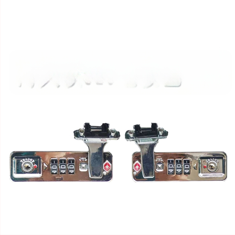 Μέρη κλειδαριάς αποσκευών TSA007 — Κλείδωμα με κωδικό, ABS υλικό, Αντικλεπτικά