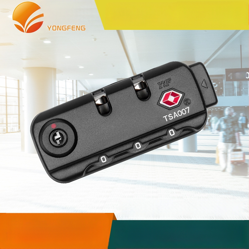 ABS κλειδαριά αποσκευών συνδυασμού TSA15023/TSA007 – κλειδαριά με κωδικό για καρότσια και σακίδια