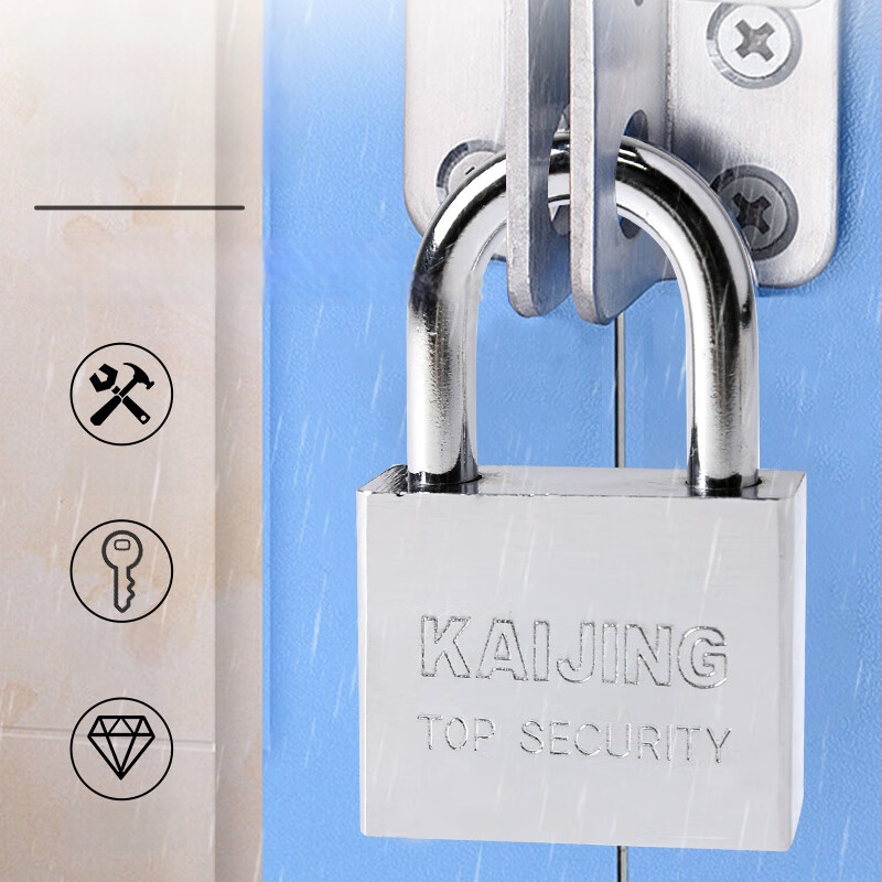 Katanac 30 mm, vodootporan i otporan na hrđu, za kutije vodomjera i elektromjer, galvanizirani završetak