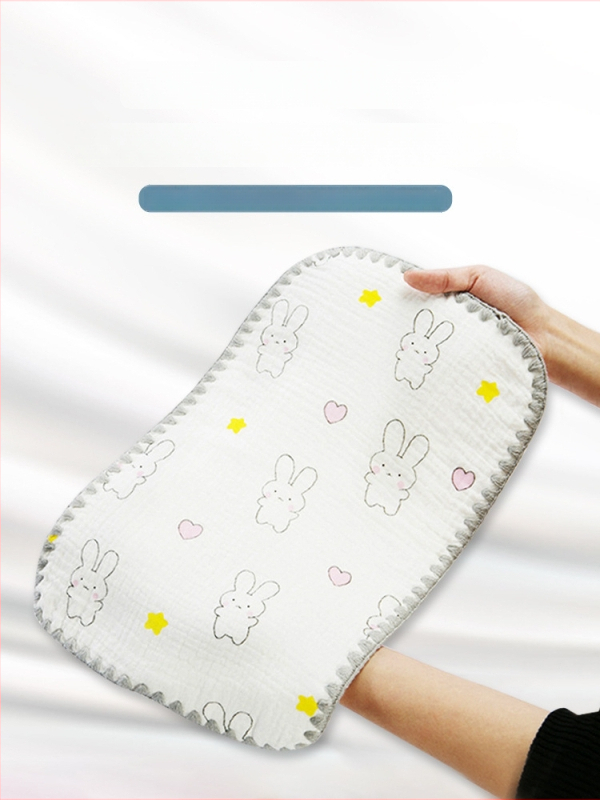 Μαξιλάρι-σύννεφο για νεογνά — Bibione/Bibiwan — 100% βαμβάκι — στυλ κινουμένων σχεδίων — για νεογέννητα 0–1 ετών