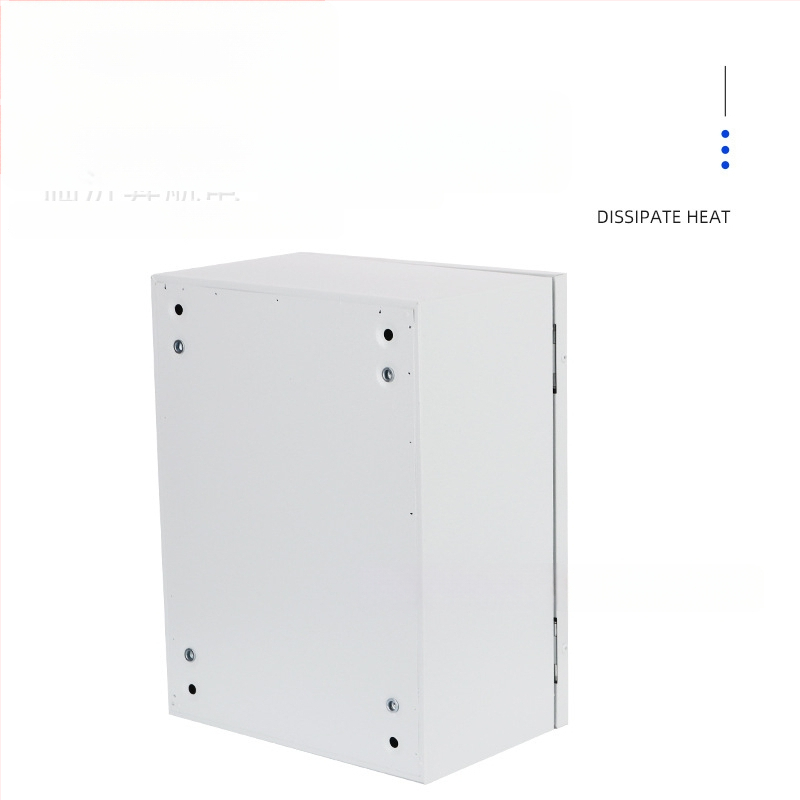 JXF1 Стенен контролен шкаф за електрическо разпределение, повърхностно монтиран, студено валцована стомана, IP35, 1–6 вериги