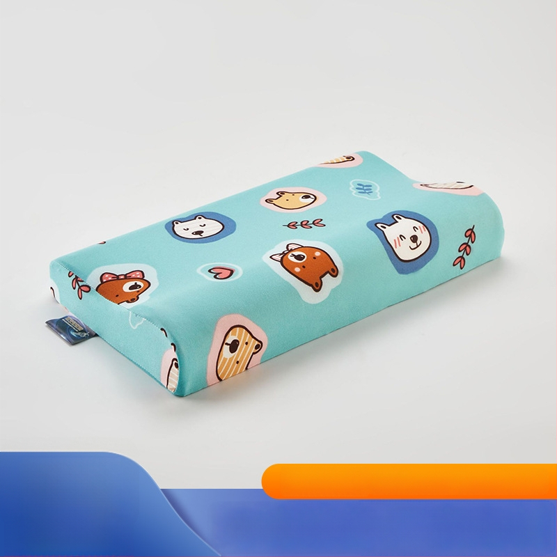 gj Pernă Memory Cotton pentru copii, formă dreptunghiulară, 1–2 kg, țesătură Tianzhu Cotton, potrivită pentru copii și sugari