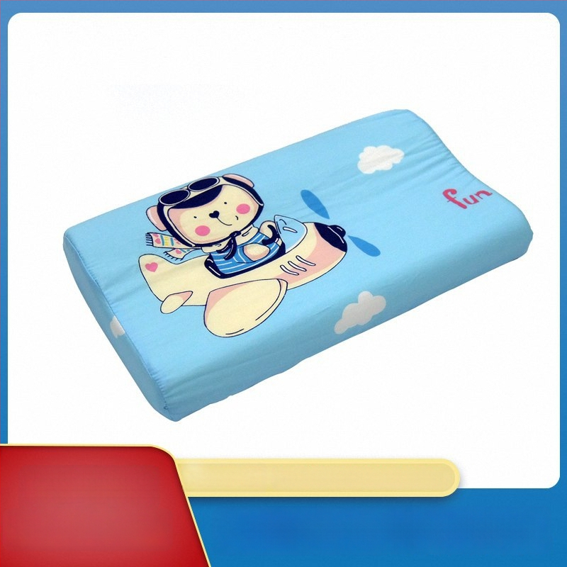 gj Pernă Memory Cotton pentru copii, formă dreptunghiulară, 1–2 kg, țesătură Tianzhu Cotton, potrivită pentru copii și sugari